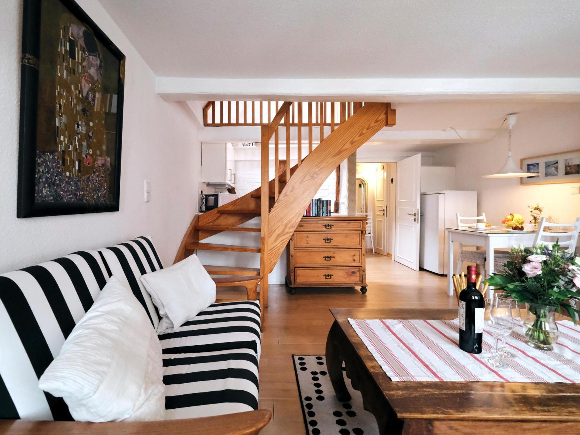 Hafenblick Ferienwohnung In Der Altstadt Mit Parkplatz Flensburg Exterior foto